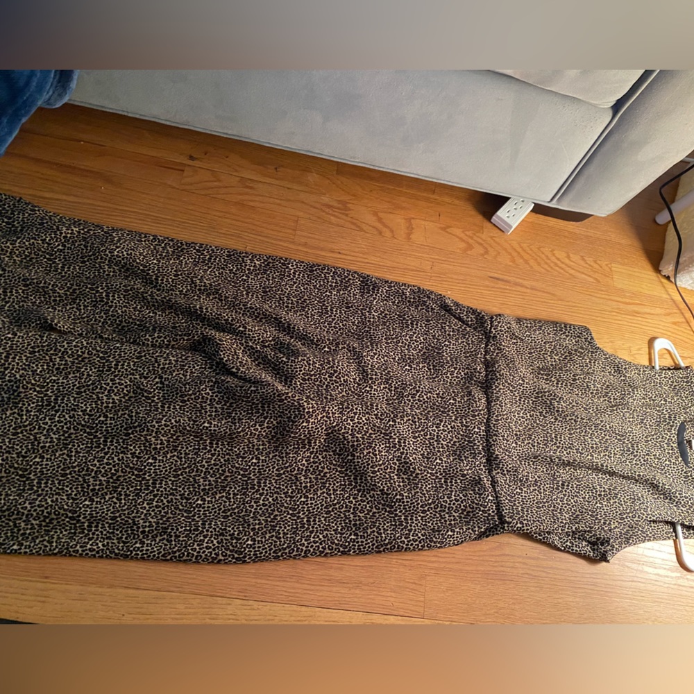 Michael Kors jumpsuit leopard size L